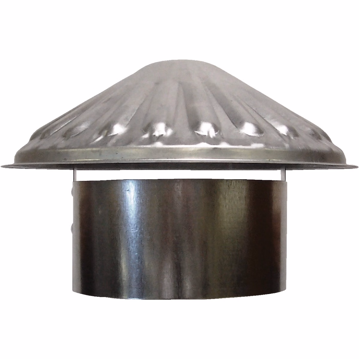 S & K Galvanized Steel 6 In. x 9-1/2 In. Vent Pipe Cap
