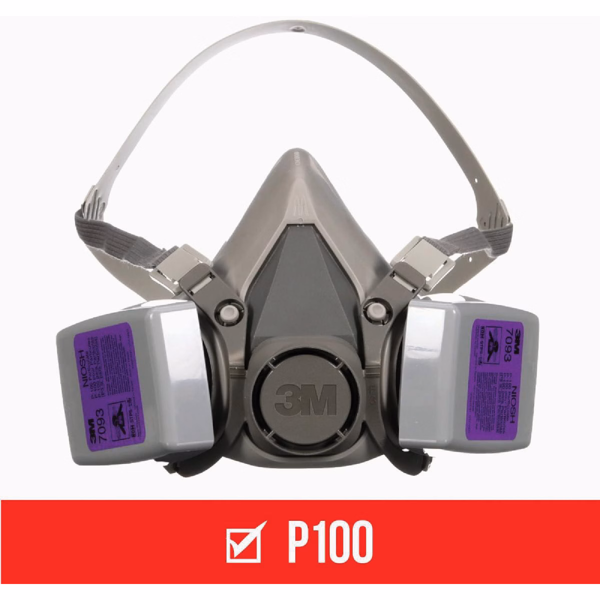 3M P100 Performance Respirator for Mold & Lead Paint Removal