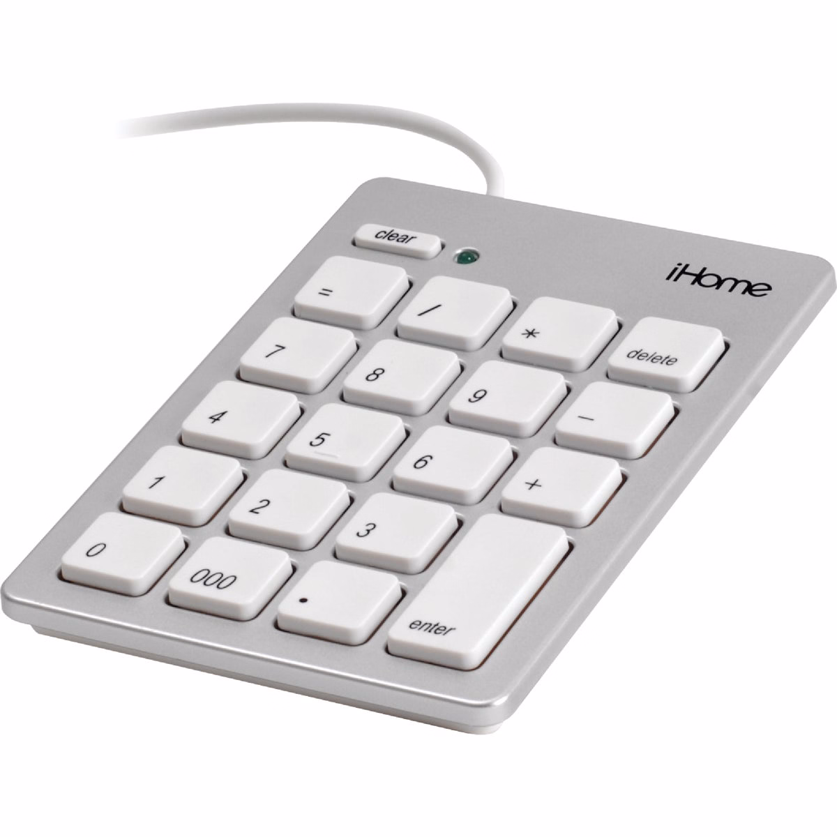 iHome Silver Numeric Keypad for Mac