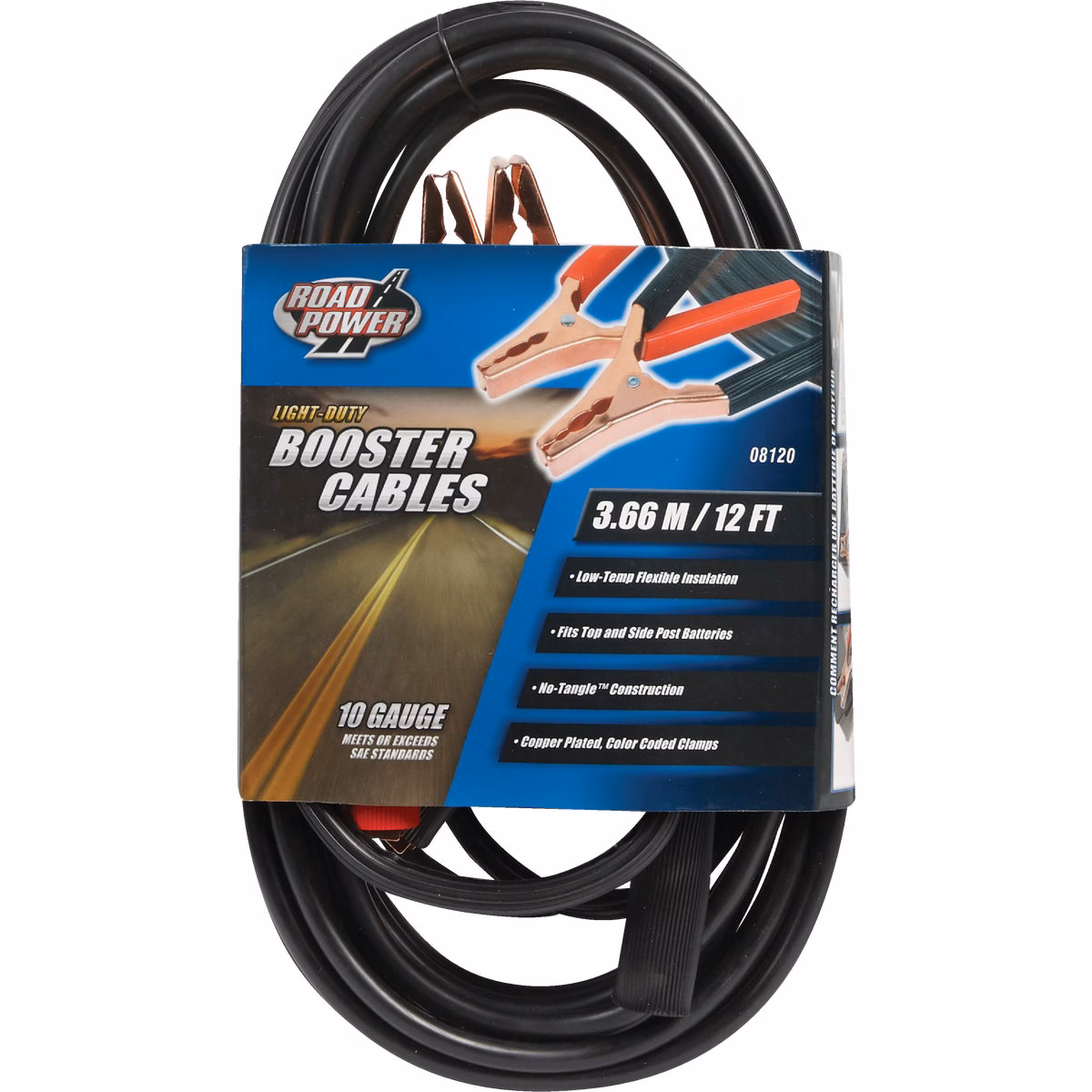 Road Power 12' 10 Gauge 200 Amp Booster Cable