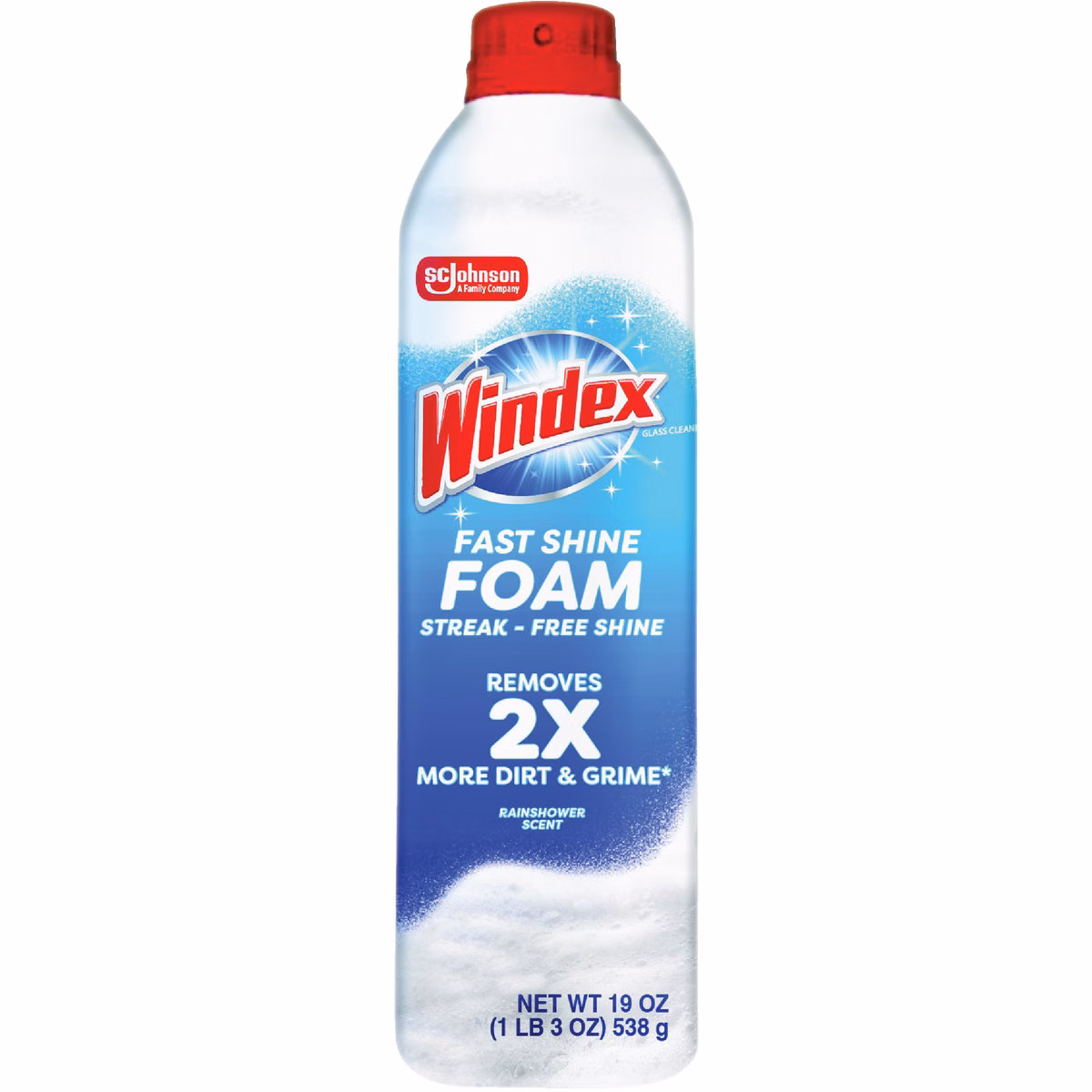 Windex 19 Oz. Fast Shine Foam Glass Cleaner