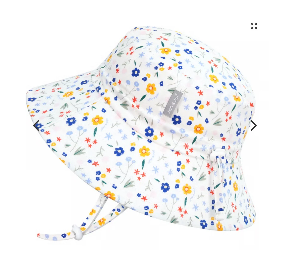 Cotton Floppy Hat | Meadow Flowers