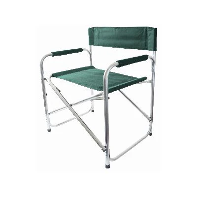 Folding Directors Canvas Garden Chair – Green