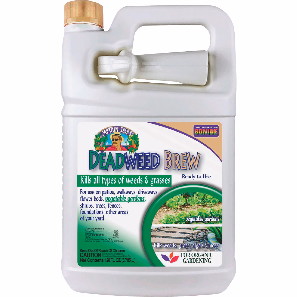 Bonide Captain Jack's Deadweed Brew 1 Gal. Ready to Use Trigger Spray Weed & Grass Killer