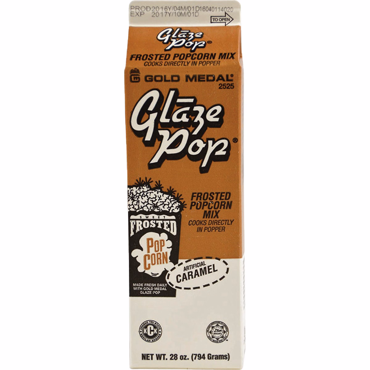 Gold Medal Pop-N-Glaze 28 Oz. Caramel Glaze Pop