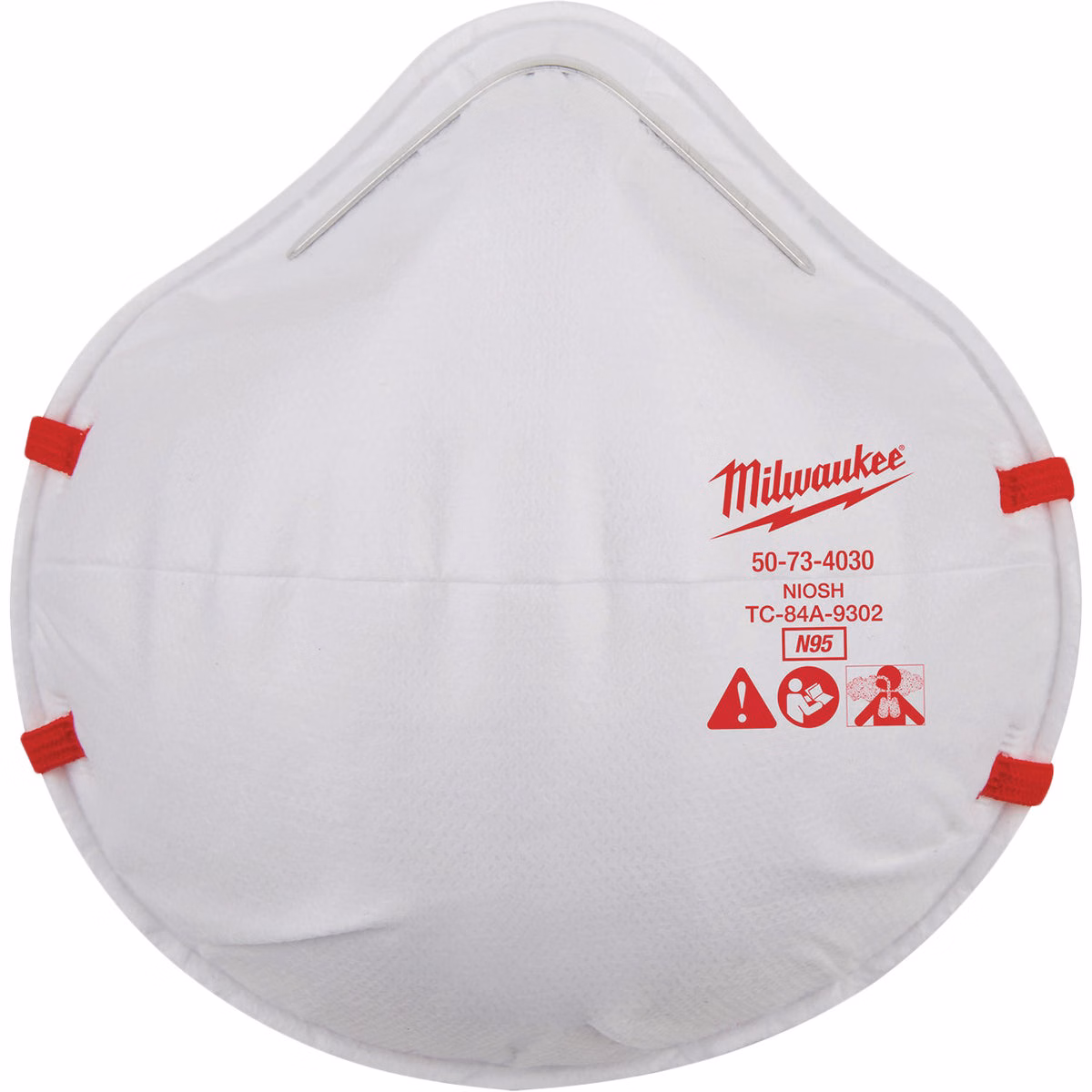 Milwaukee N95 Adjustable Respirator