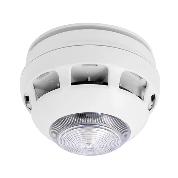 FlexiPoint Detector with Sounder & Strobe for Fire Detection