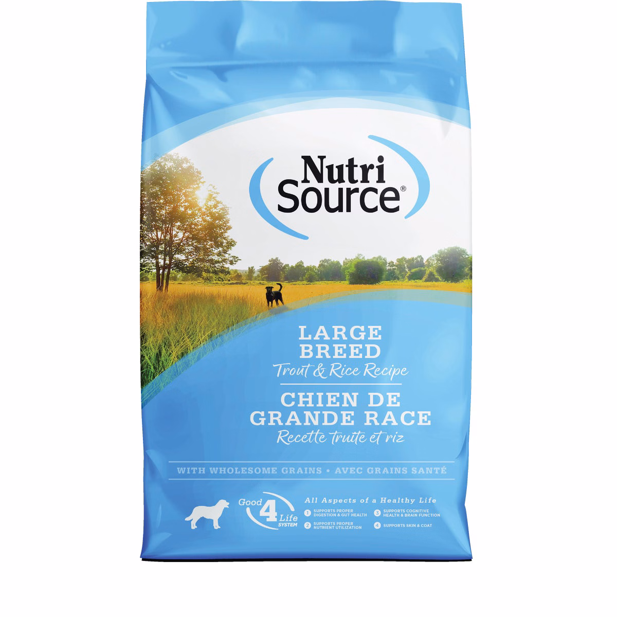 NutriSource 26 Lb. Trout & Rice Recipe Large Breed Dog Food