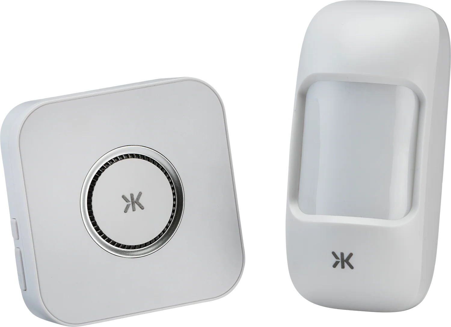 Wireless plug in motion activated chime system
