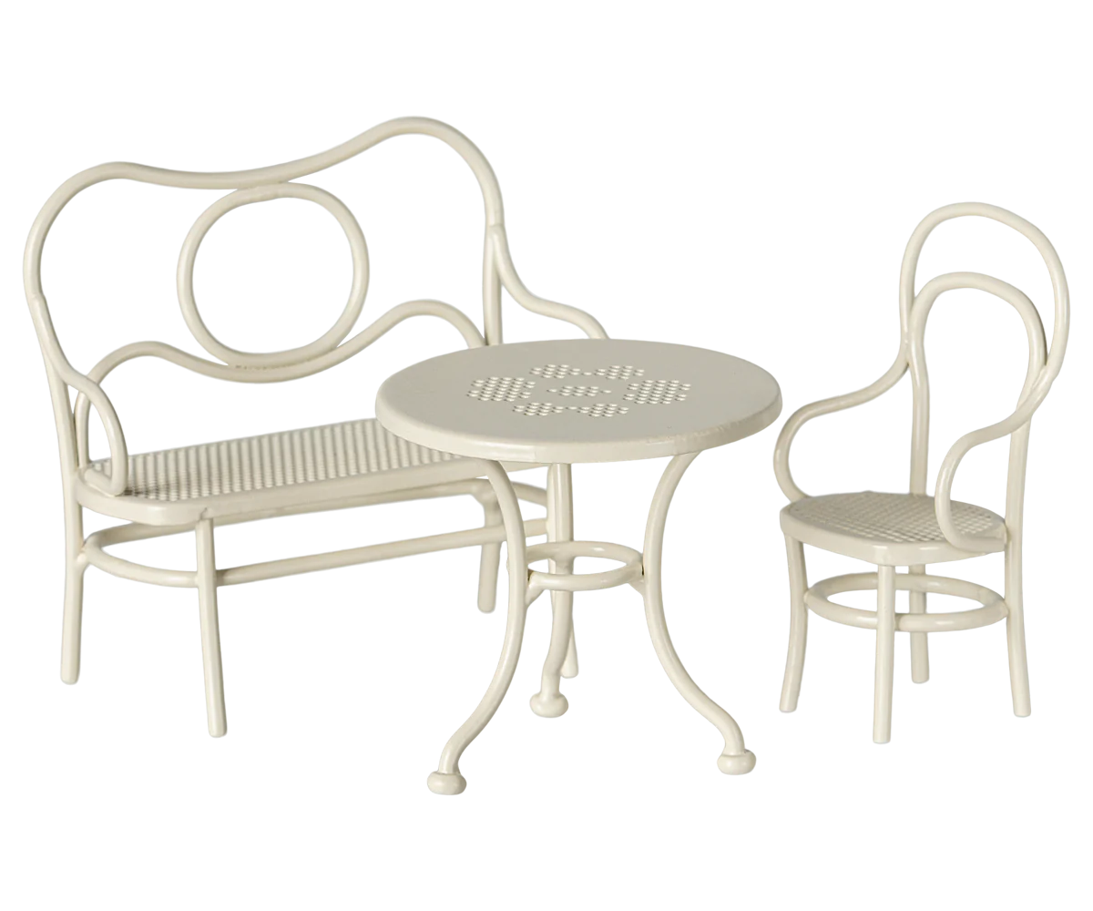 Café set, Mouse, Small – Off White