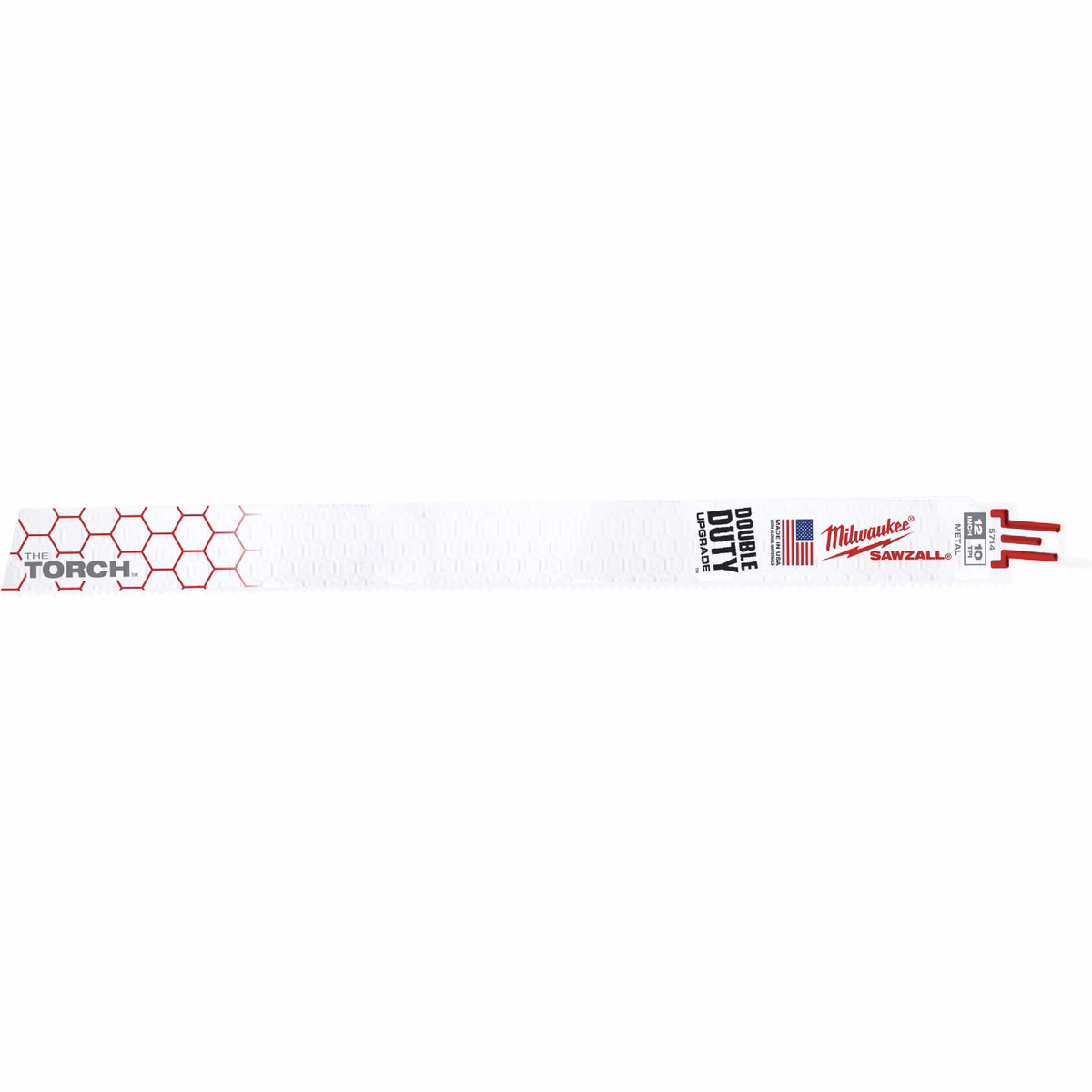 Milwaukee SAWZALL The TORCH 12 In. 10 TPI Metal Demolition Reciprocating Saw Blade (5-Pack)