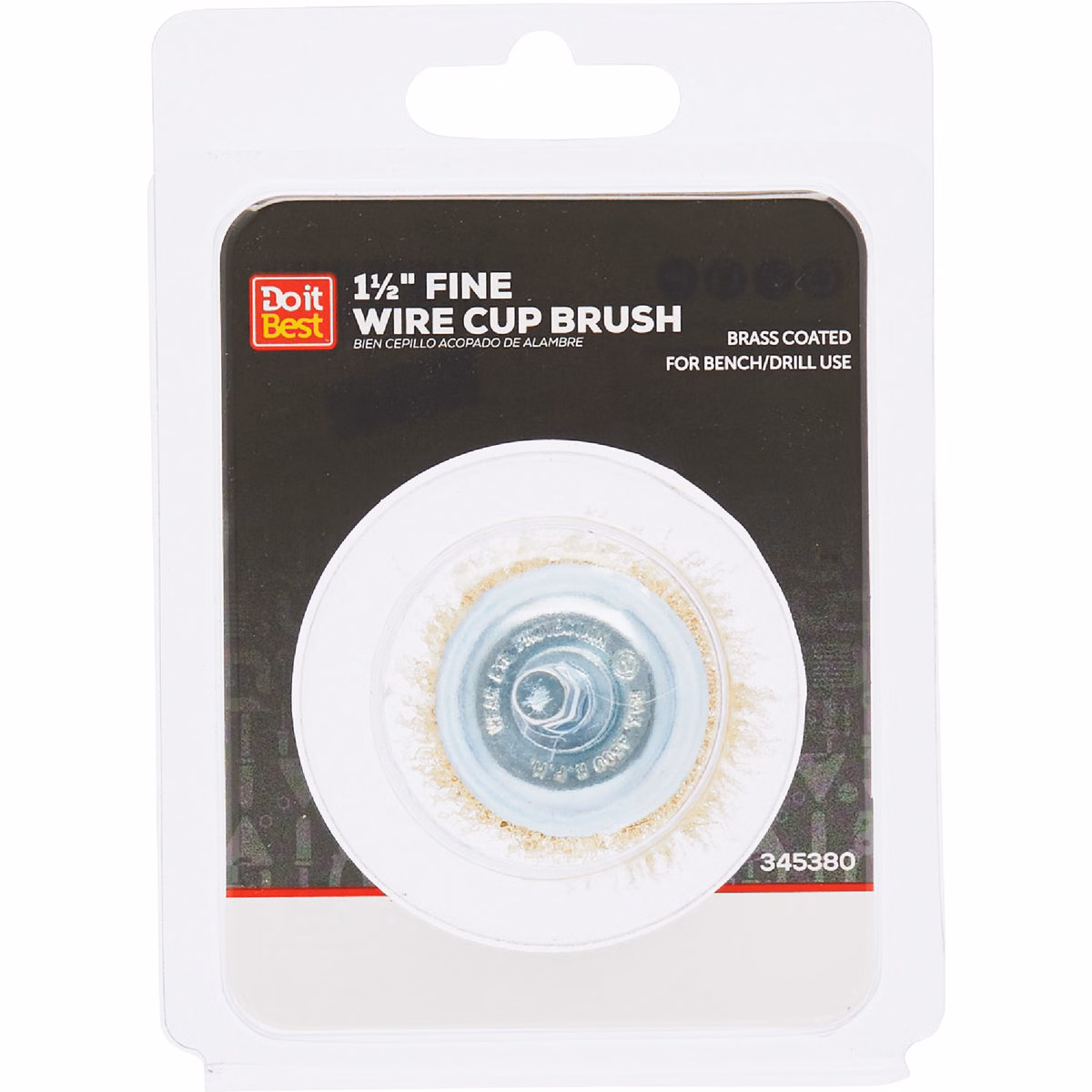 Do it Best 1-1/2 In. Fine Drill-Mounted Wire Brush
