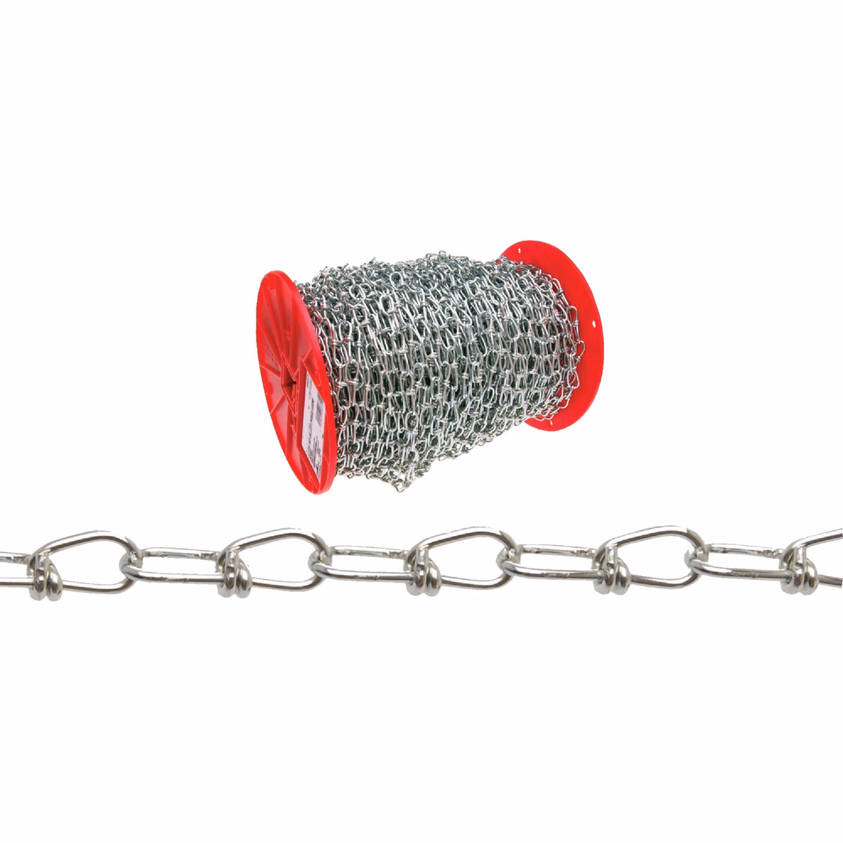 Campbell #3 200 Ft. Zinc-Plated Low-Carbon Steel Coil Chain