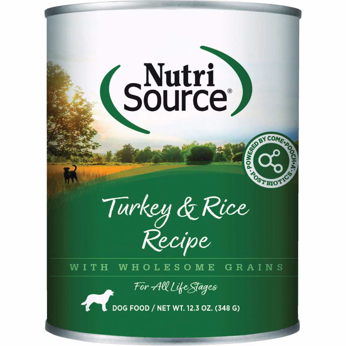NutriSource 12.3 Oz. Turkey & Rice Recipe Wet Dog Food