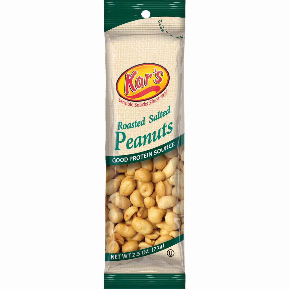 Kar's 2.5 Oz. Salted Peanuts