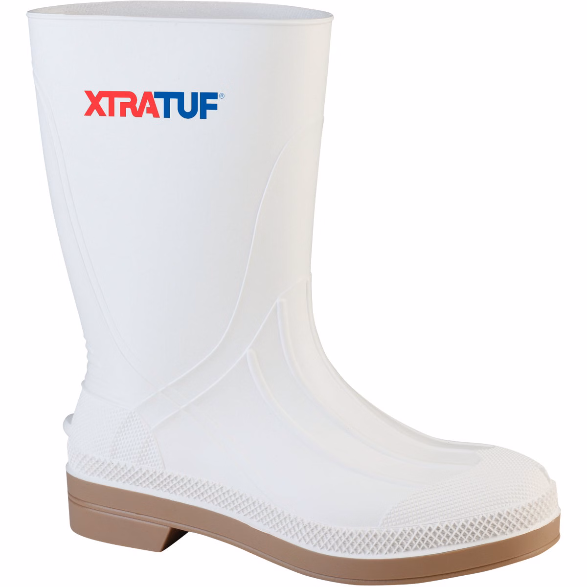XtraTuf Men's Size 10 White PVC Shrimp Boot