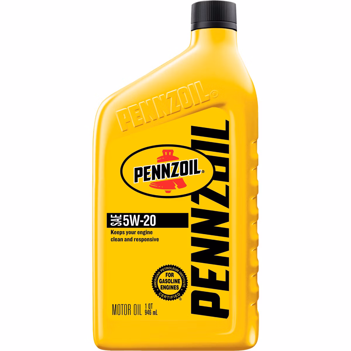 Pennzoil Conventional Motor Oil 5W-20 Motor Oil, 1 Qt.