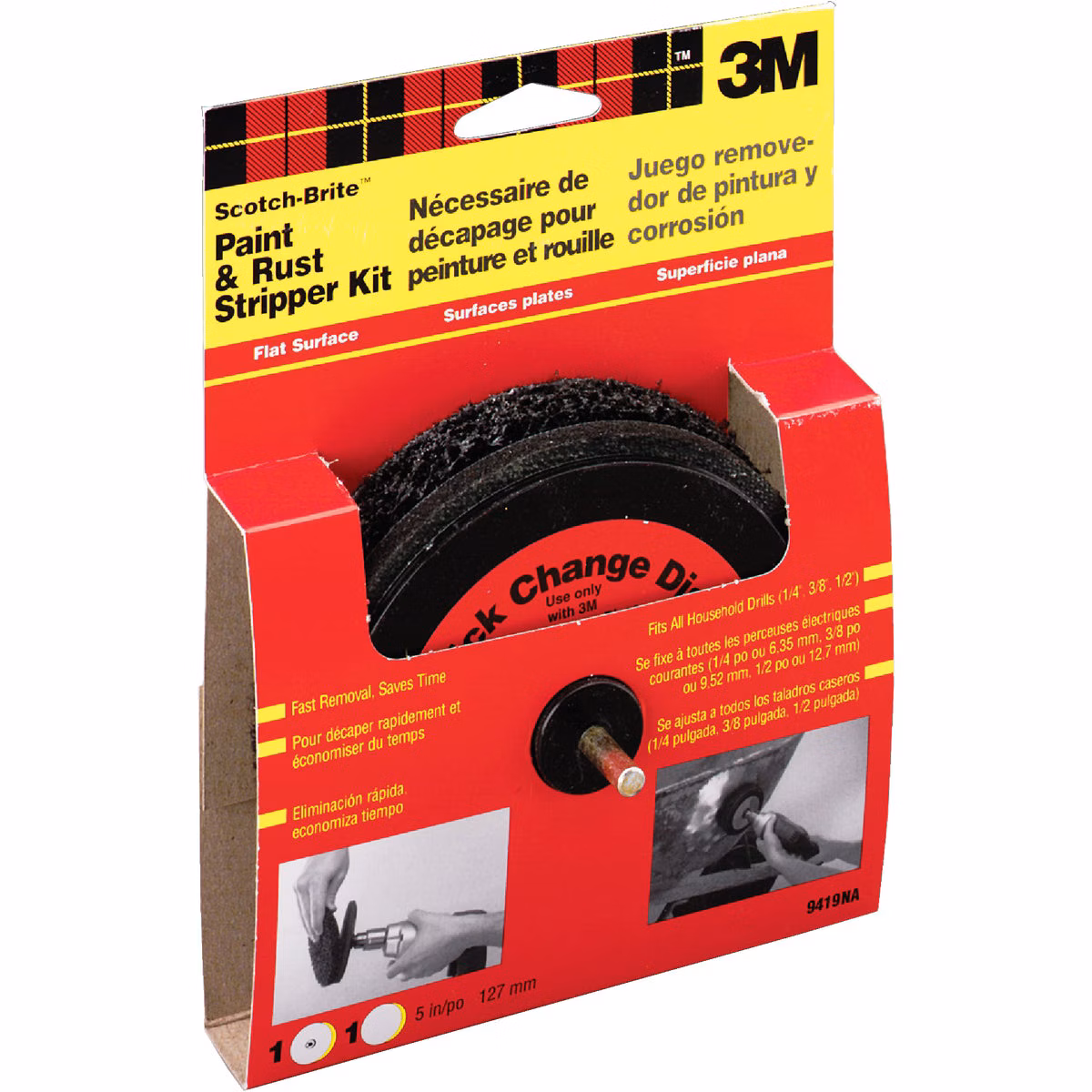 3M 5 In. 2 In. Paint Removal Disc