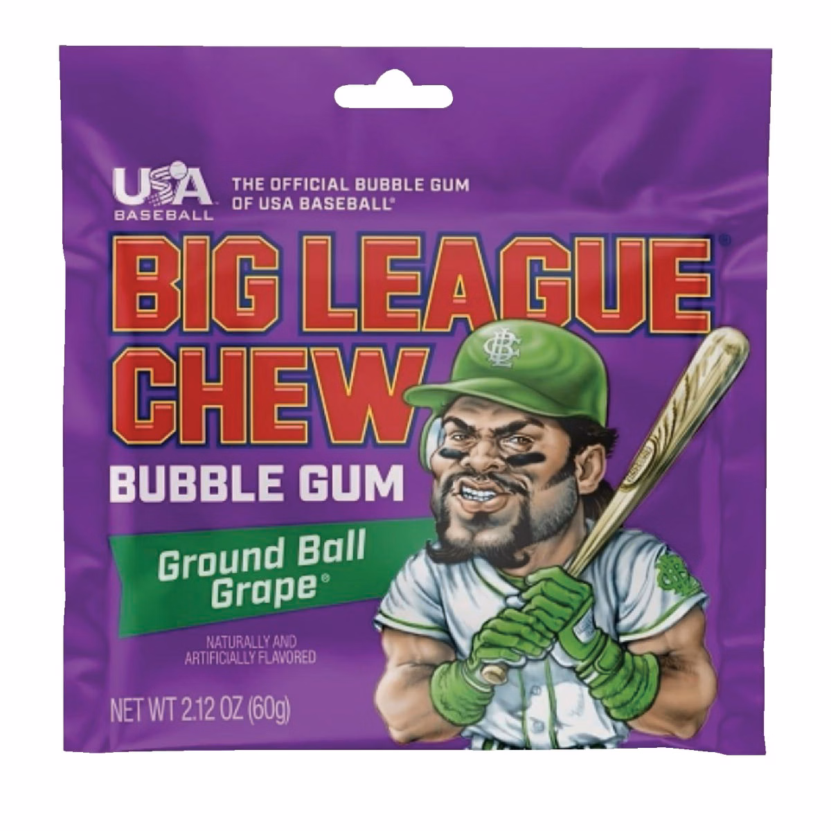 Big League Chew 2.12 Oz. Grape Bubble Gum