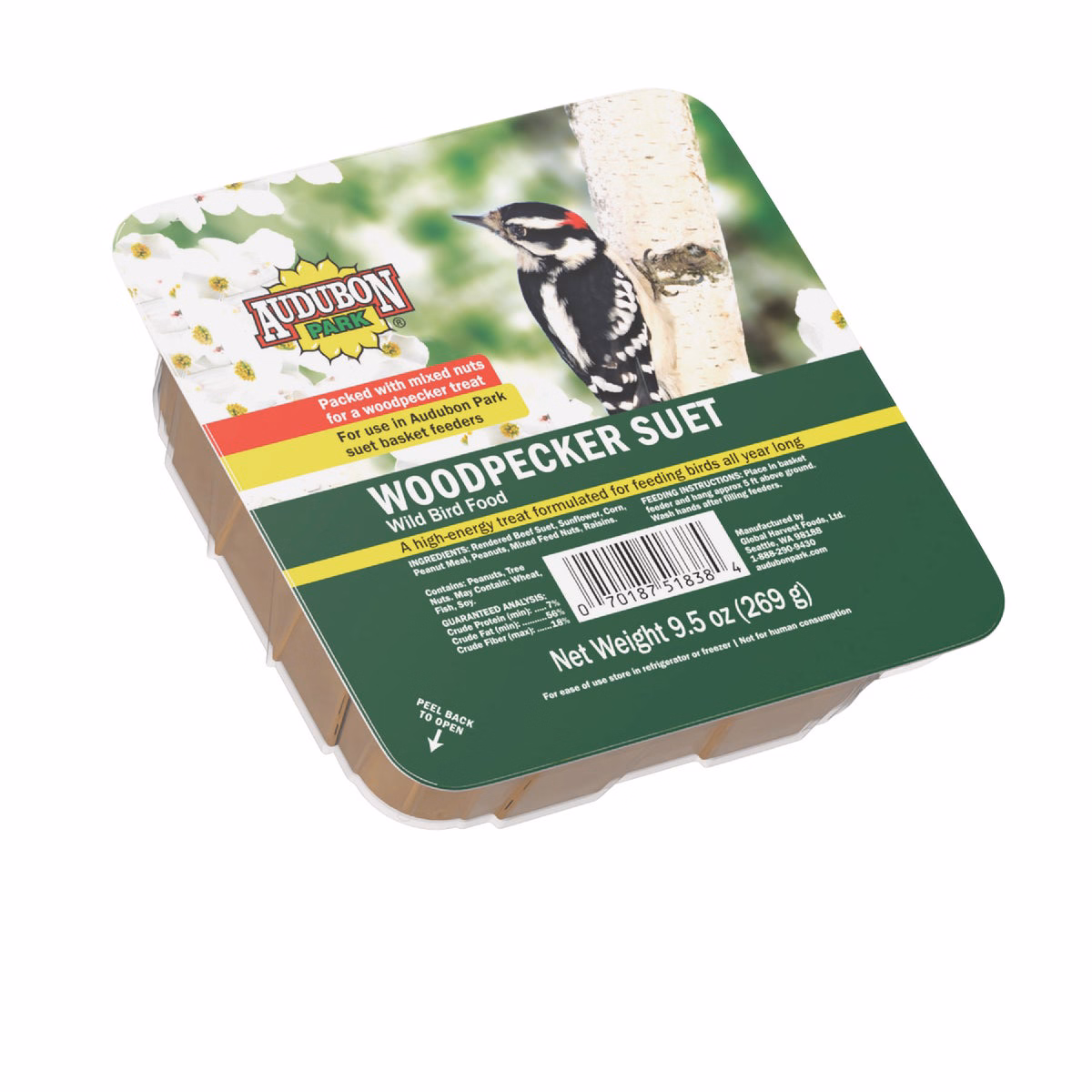 Audubon Park 9.5 Oz. Woodpecker Suet