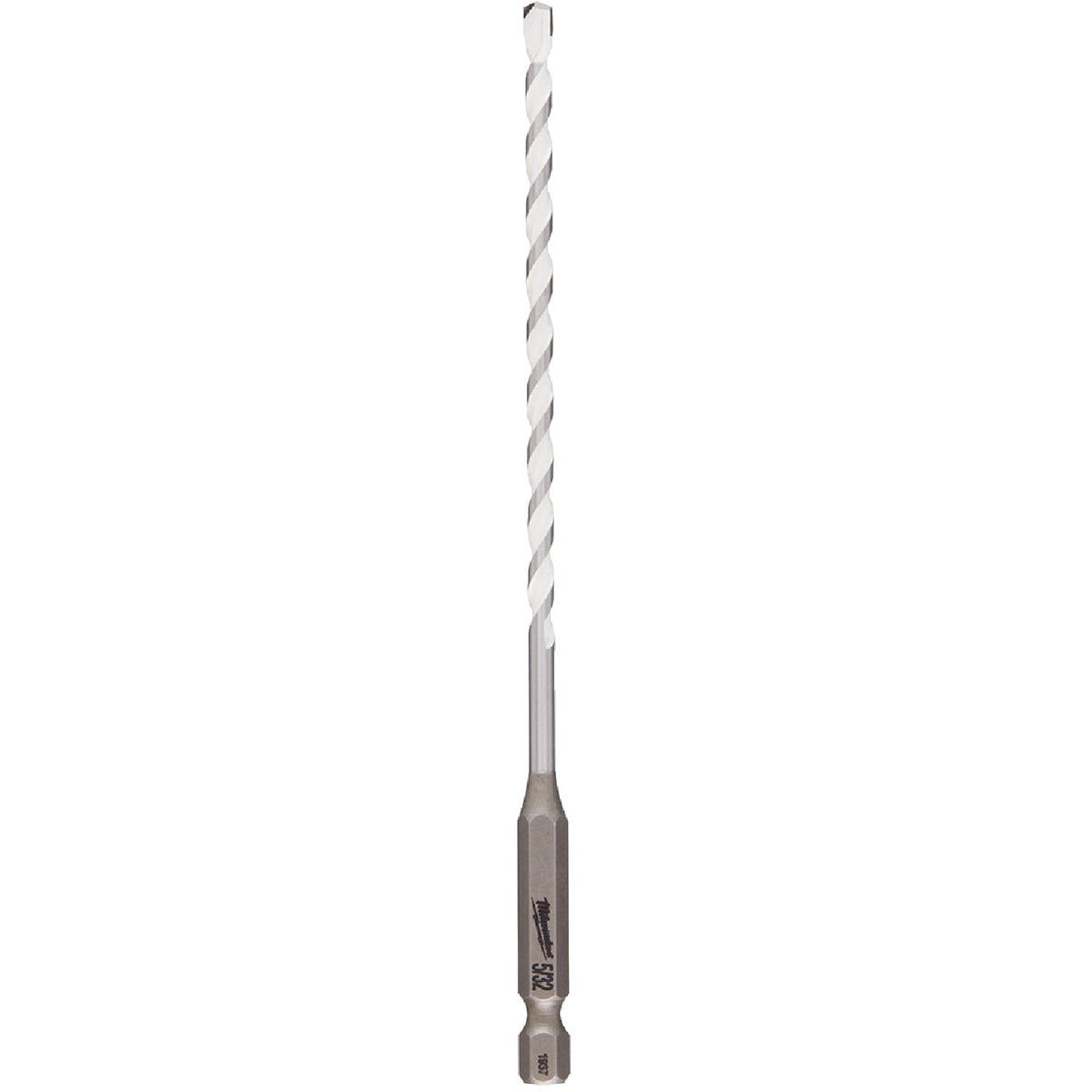 Milwaukee SHOCKWAVE 5/32 In. x 6 In. Impact Duty Carbide Multi-Material Hex Shank Drill Bit