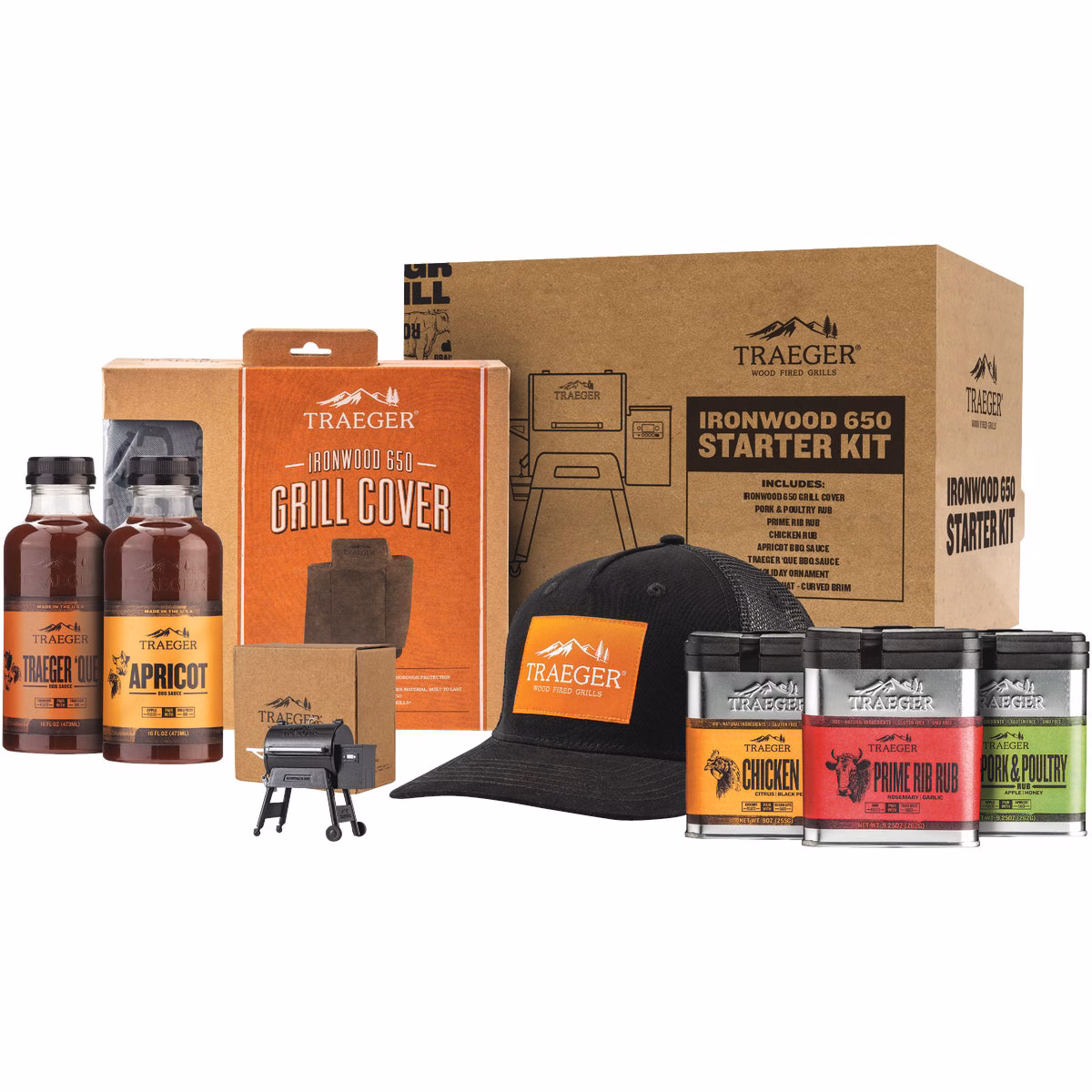 Traeger Ironwood 650 Grill Accessory Kit Bundle