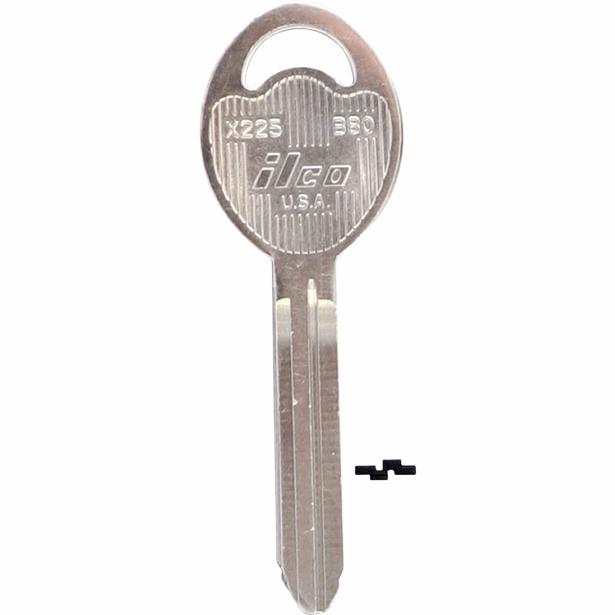 ILCO GM Nickel Plated Automotive Key, B80 / X225 (10-Pack)