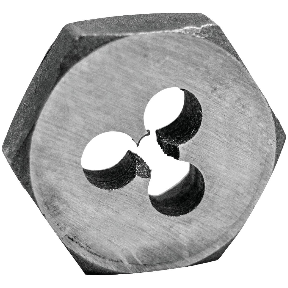 Century Drill & Tool 12.0×1.25 NPT 1 In. Across Flats Hexagon Pipe Die