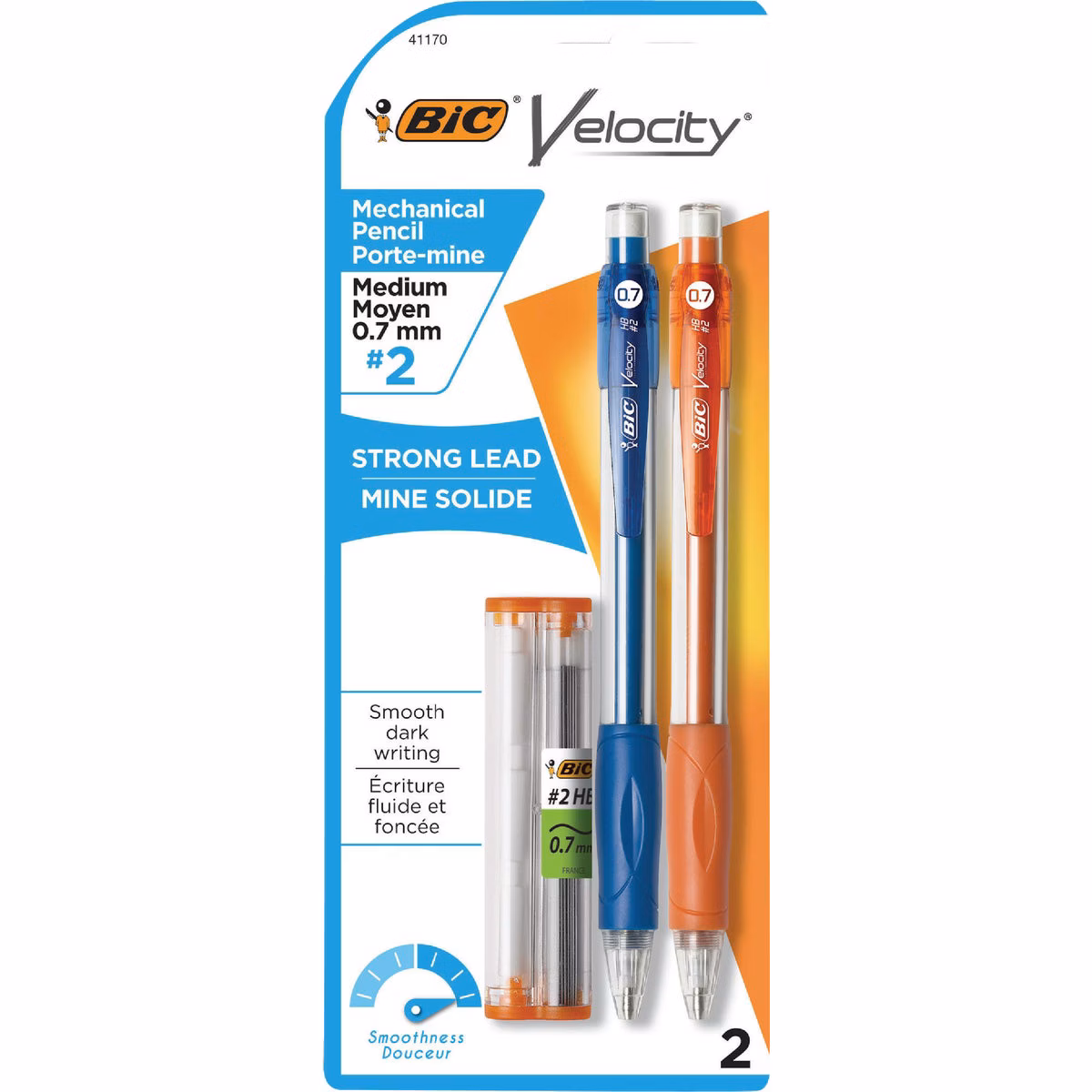 BIC Velocity Original Medium Point Mechanical Pencil (2-Pack)
