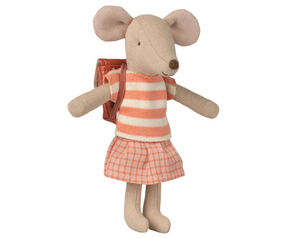 Tricycle Mouse, Big Sister – Coral