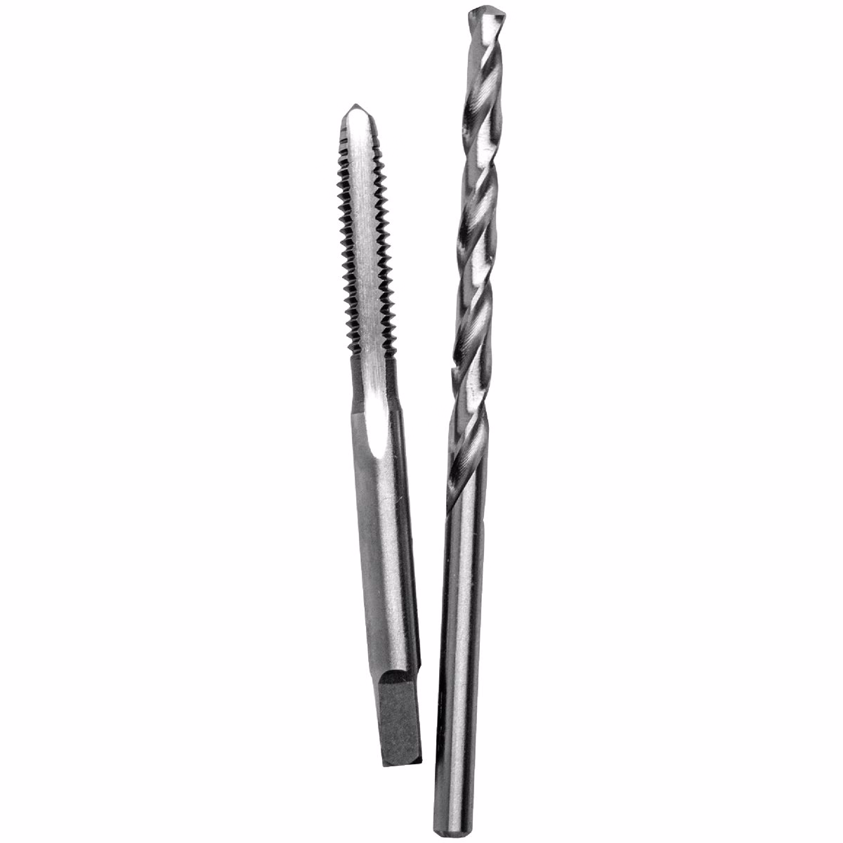 Century Drill & Tool 12-24 National Coarse Carbon Steel Tap-Plug and #16 Wire Gauge Drill Bit