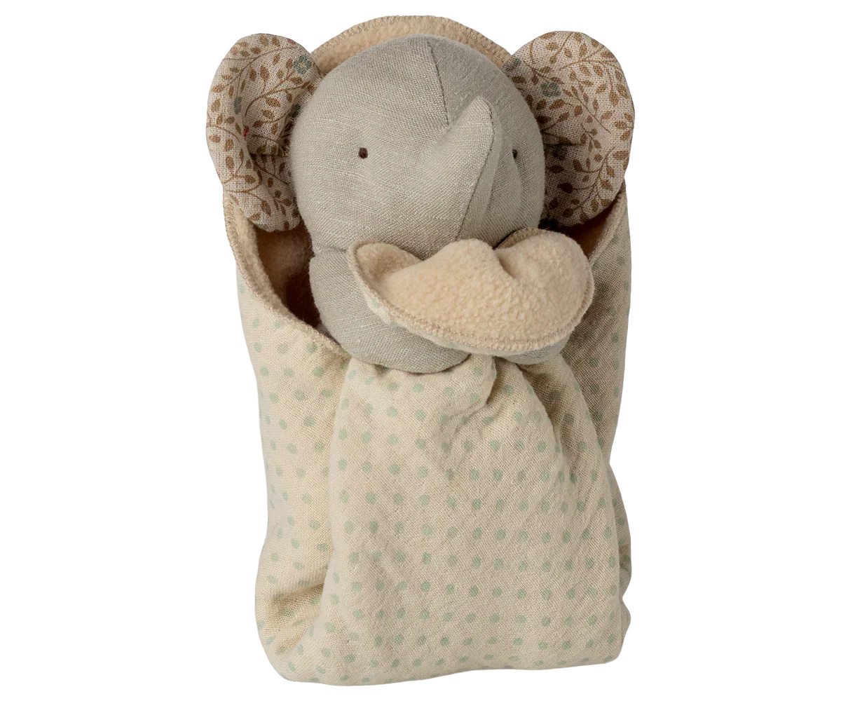 Lullaby friends, Elephant, Mini – Iron grey