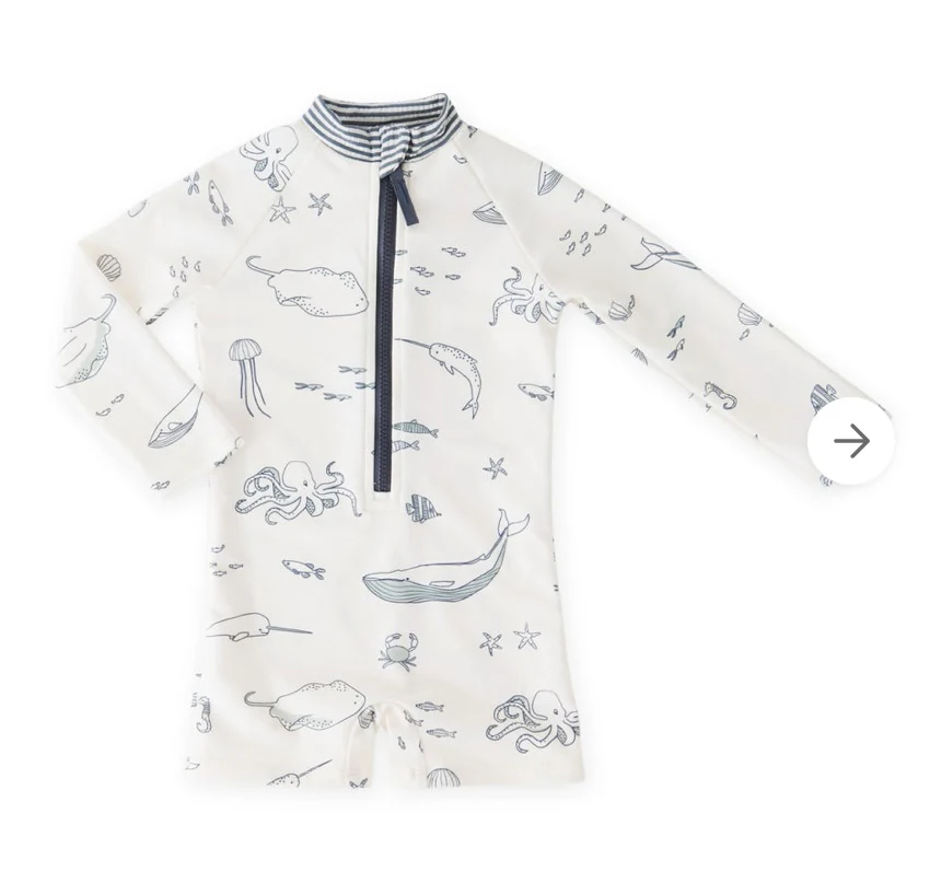 Swim Long Sleeve One-Piece