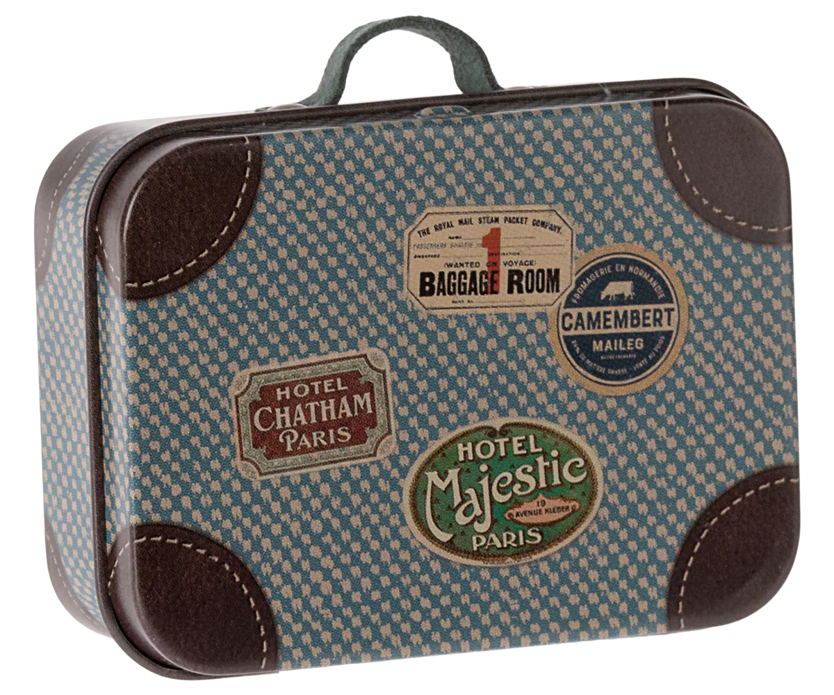 Suitcase, Micro – Blue