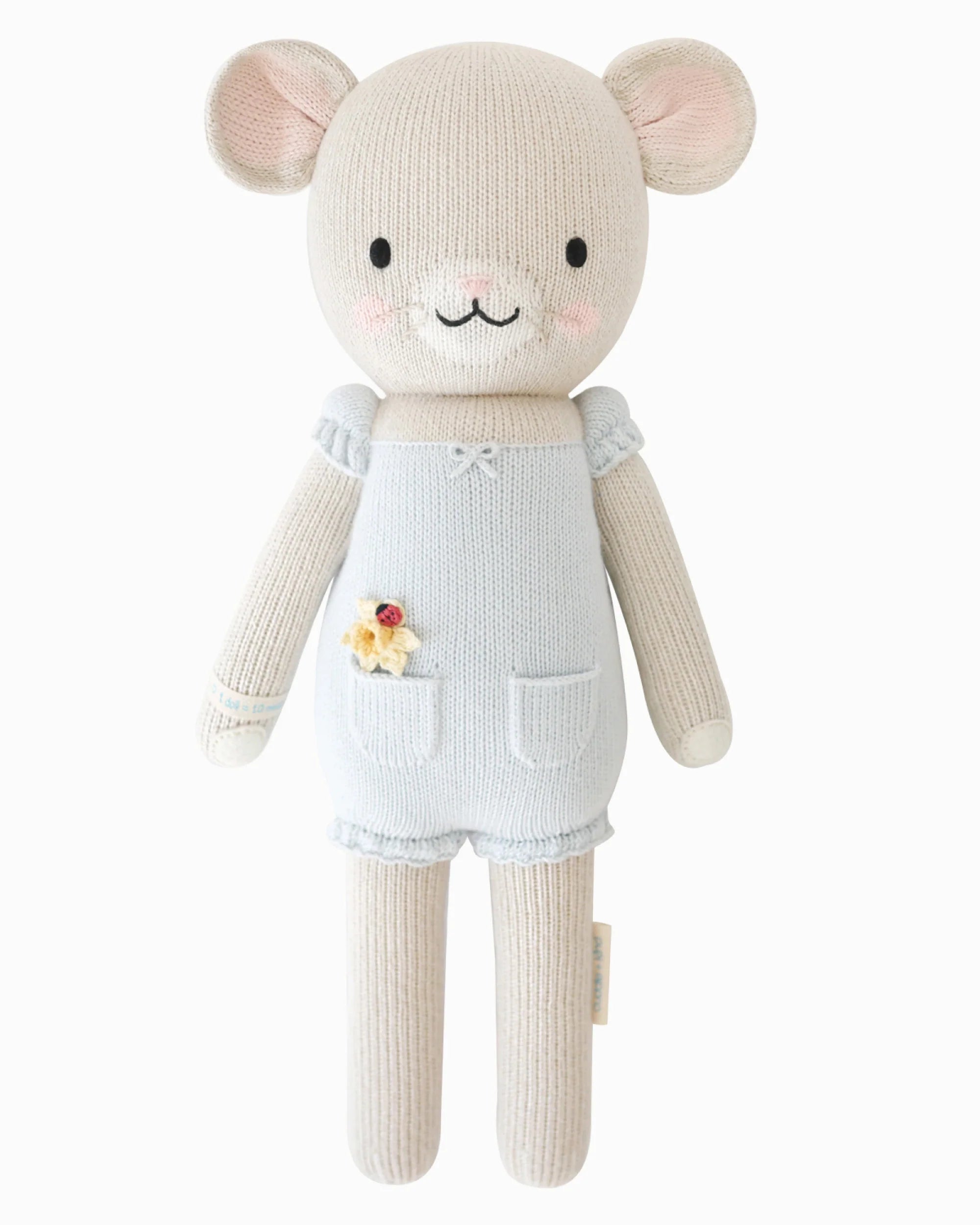 Beatrice the mouse (blue)