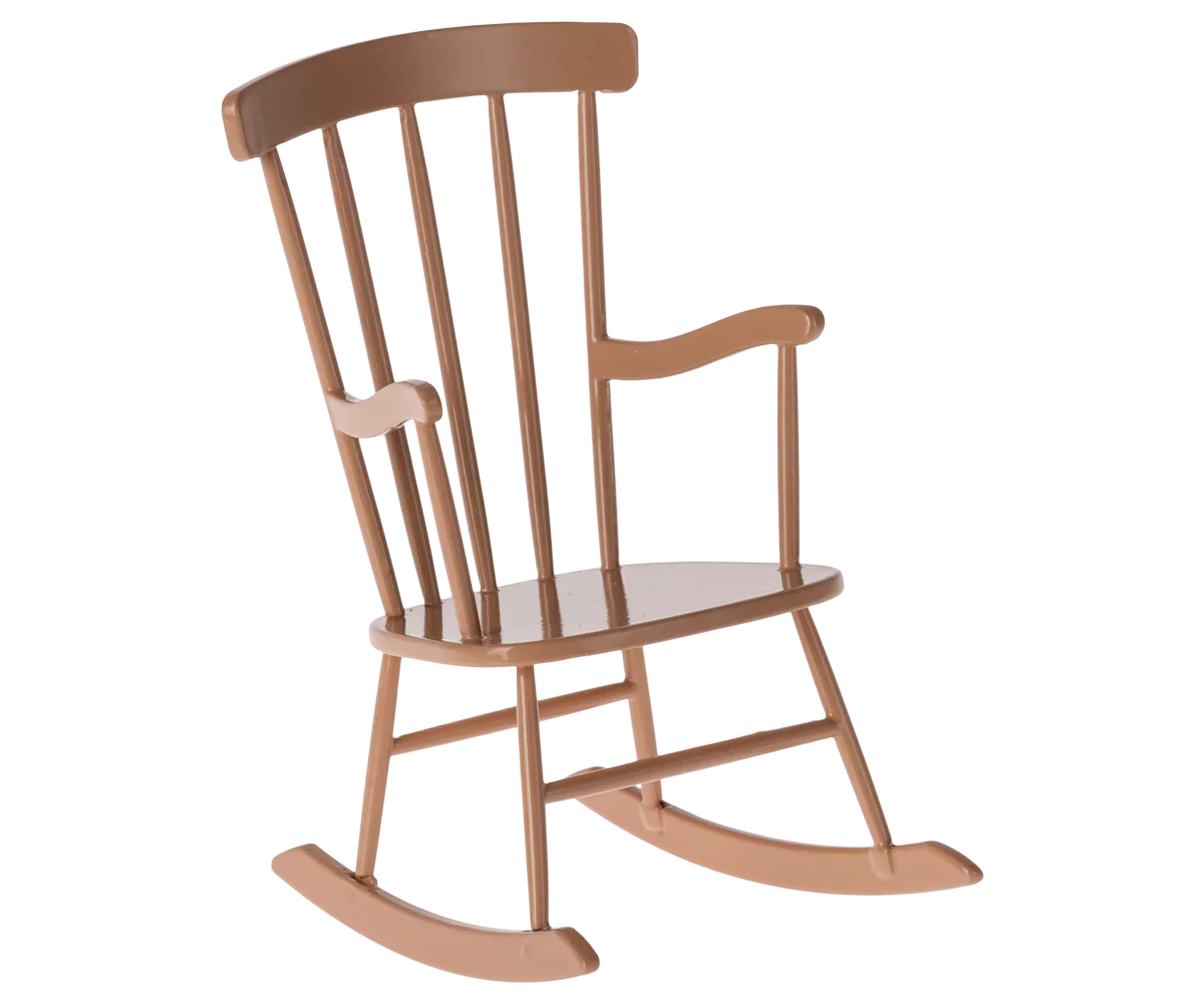 Rocking chair, Miniature- Dark Powder