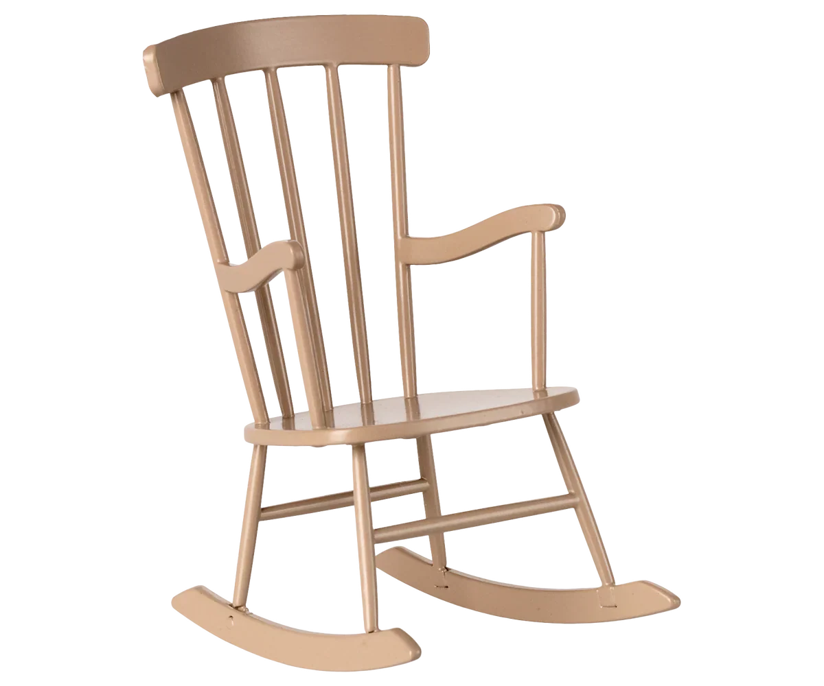 Rocking chair, Miniature- Dark Sand