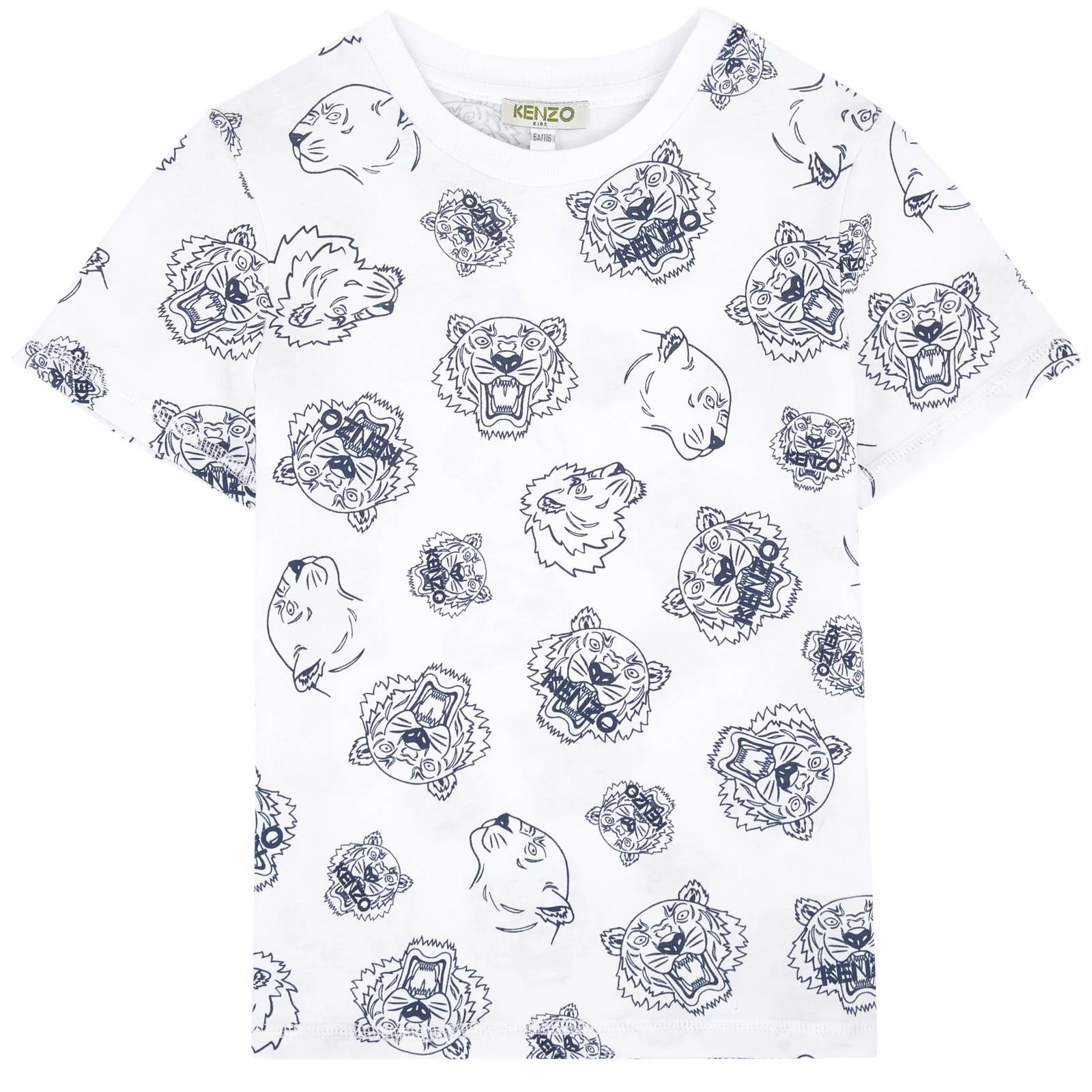 Kenzo Kids Printed T-shirt – Tiger Friends