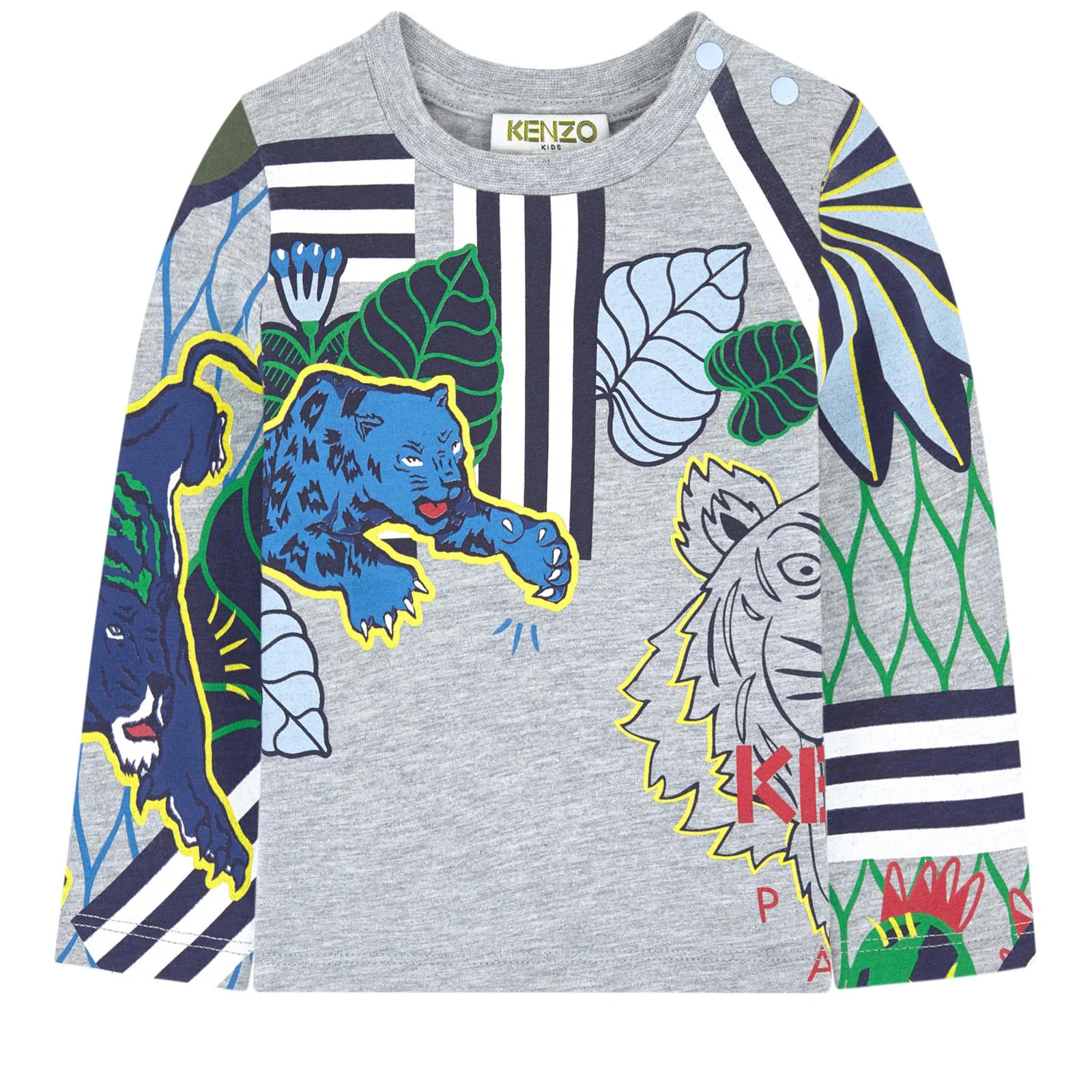 Kenzo Kids Printed T-shirt – Multi Icons