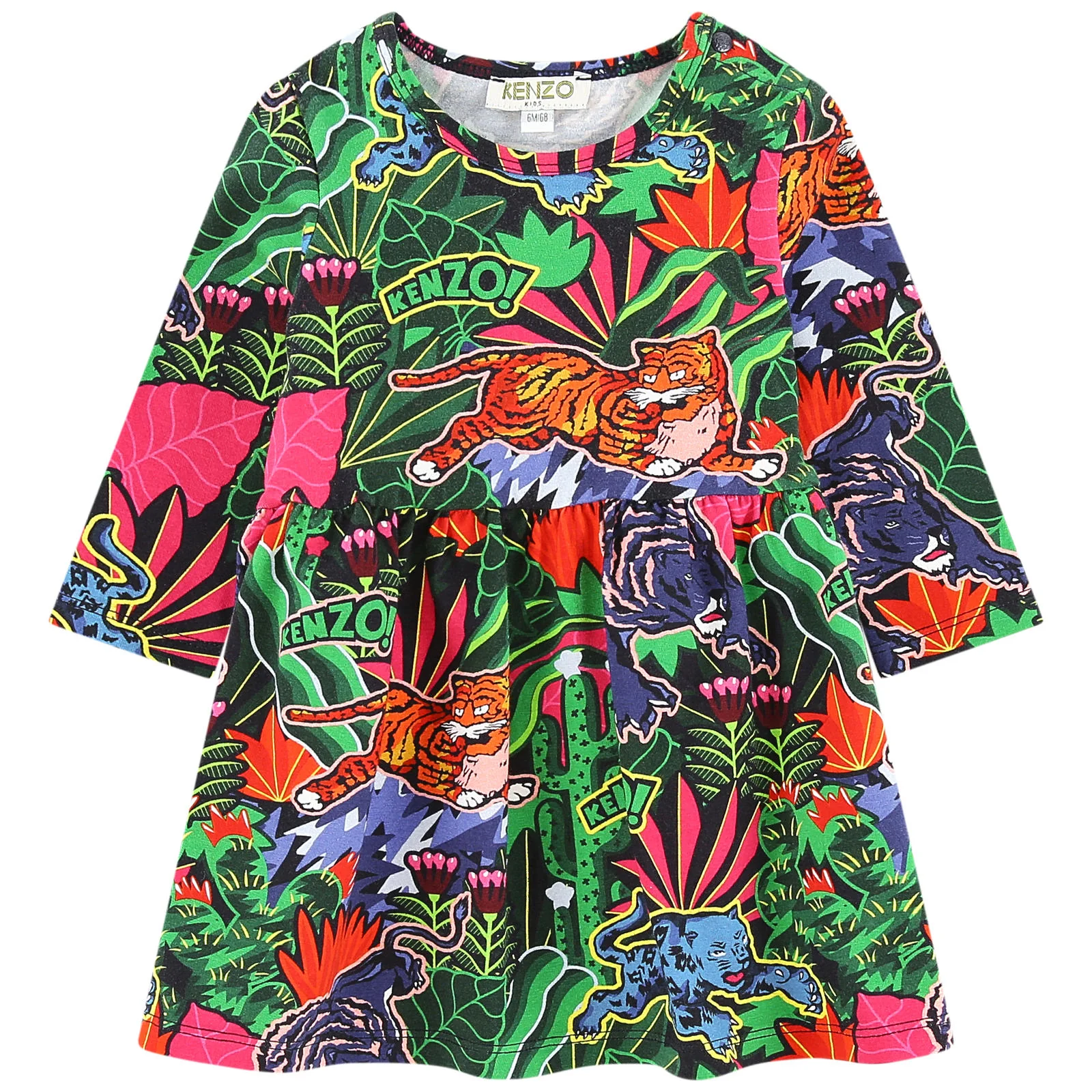 Kenzo Kids Graphic dress – Fantastic Kenzo Print