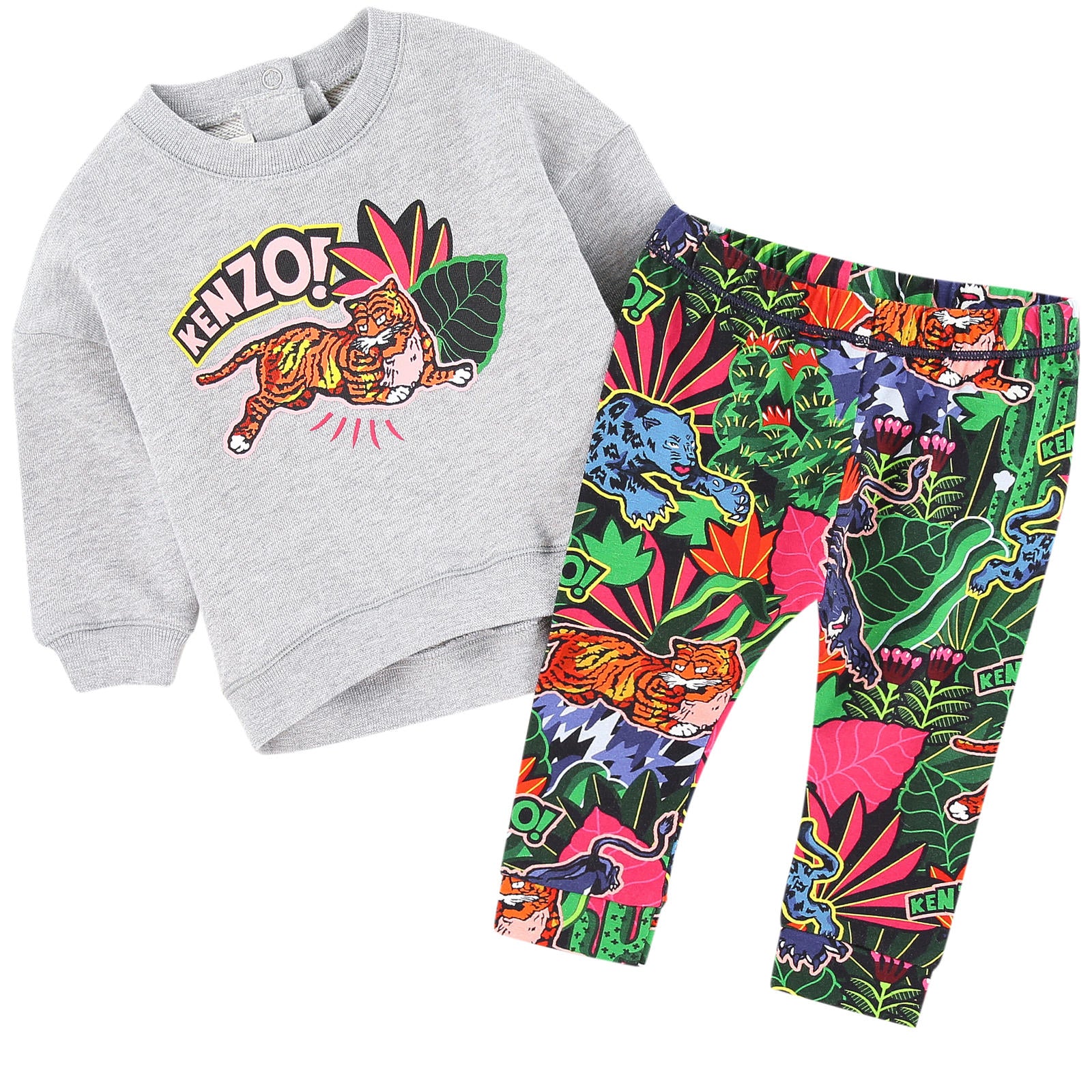 Kenzo Kids Graphic sweatshirt and leggings – Fantastic Kenzo