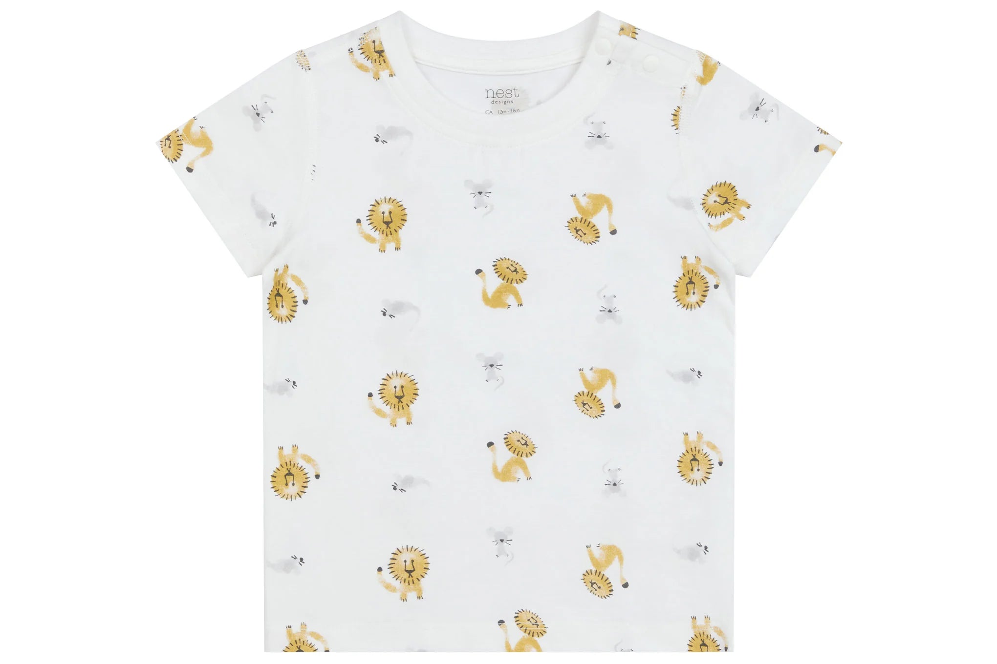 Bamboo Jersey Short Sleeve T-Shirt – The Lion and The Mouse