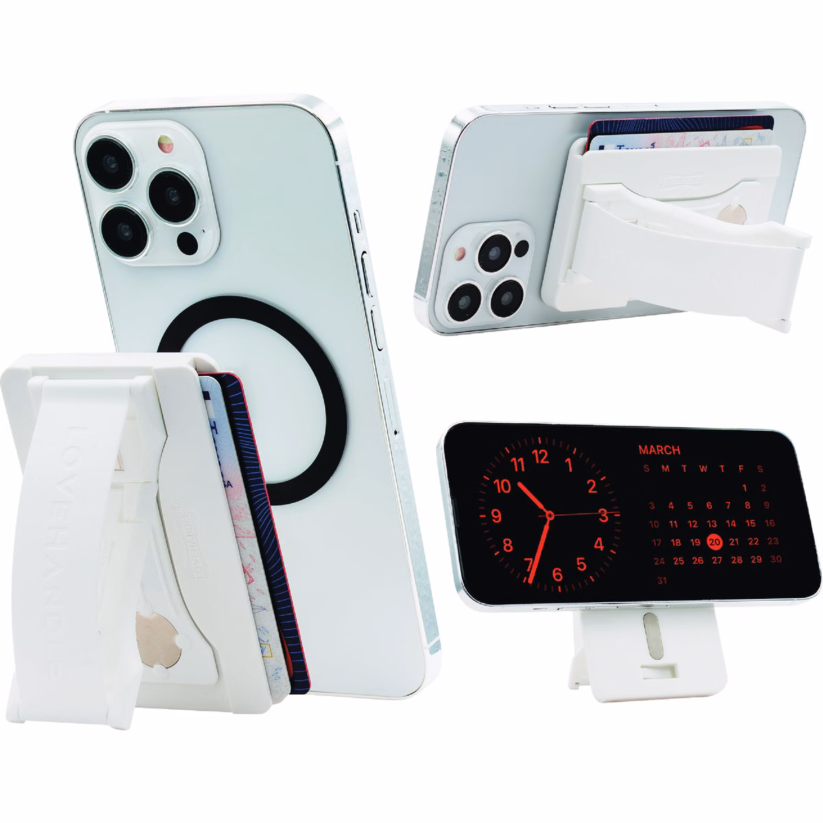 LoveHandle PRO Wallet for MagSafe White Wallet
