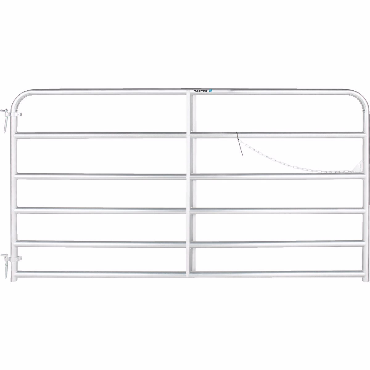 Tarter 50 In. H. x 8 Ft. L. x 1-3/4 In. Tube Diameter Galvanized Tube Gate