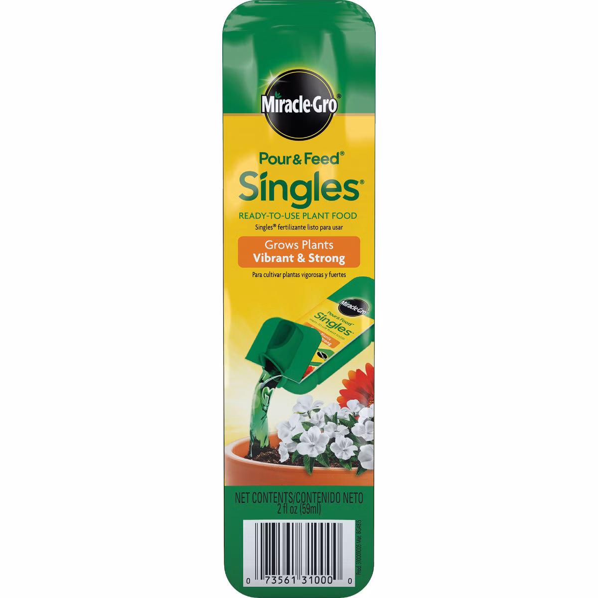 Miracle-Gro Pour & Feed 2 Oz. Ready-To-Use Plant Food Singles