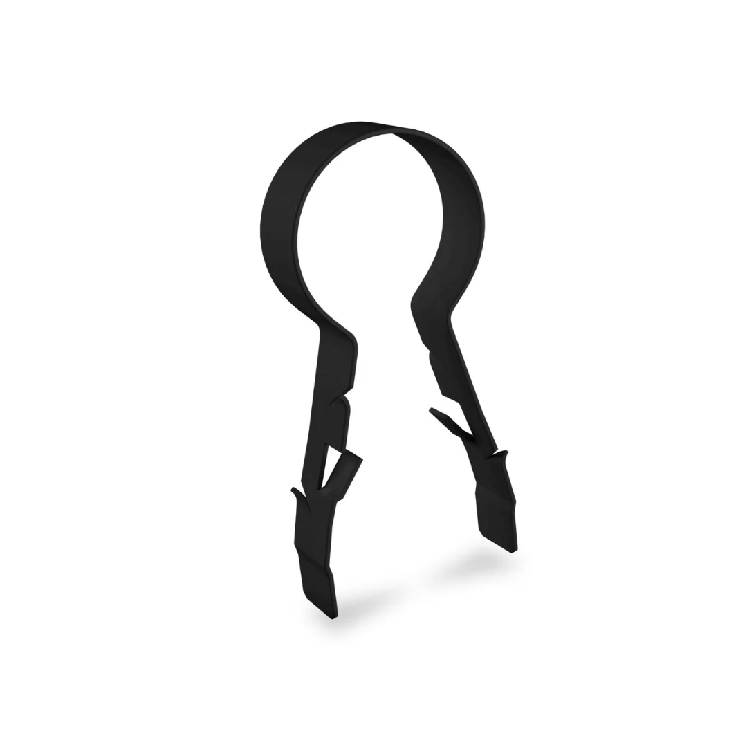 SuperClip™, Black, 20-22mm Super Cable Clips, Pack of 25
