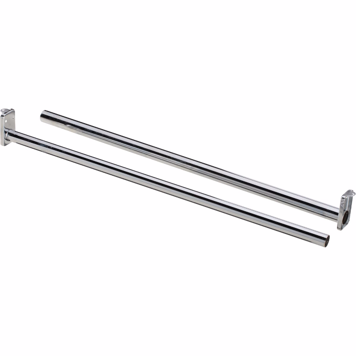 National Hardware 48 In. to 72 In. Chrome Adjustable Closet Rod