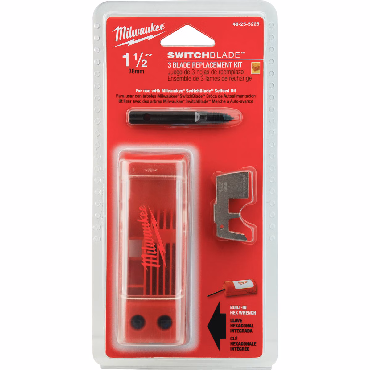 Milwaukee SWITCHBLADE 1-1/2 In. Selfeed Replacement Blade
