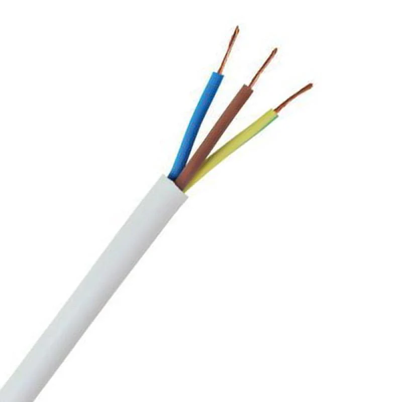 1.5mm 3 Core White Cable Flexible 3183Y – 10m