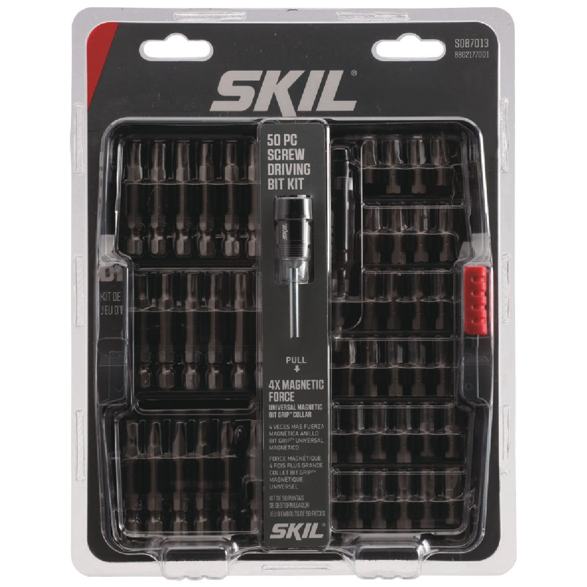 SKIL 50-Piece Drill and Drive Set with Bit Grip Magnetic Bit Collar